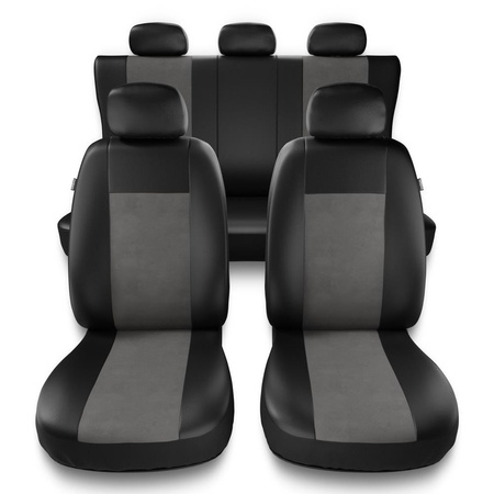 Coprisedili compatibili con Alfa Romeo 146 (1994-2001) - fodere sedili universali - set coprisedili auto - SU-G