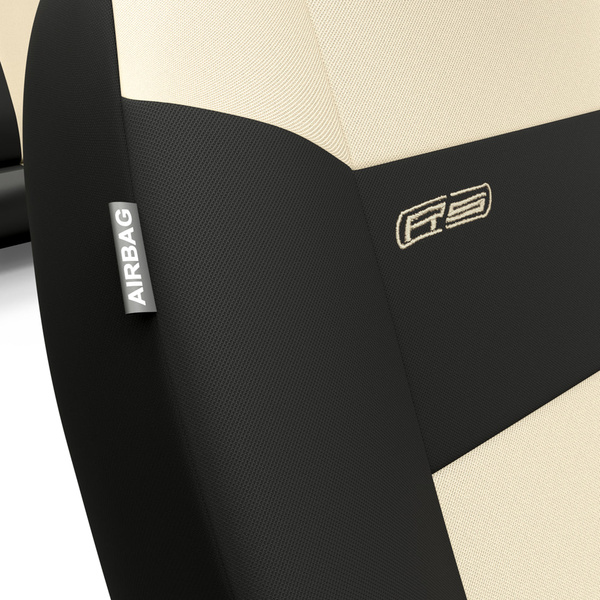 Coprisedili compatibili con Alfa Romeo 146 (1994-2001) - fodere sedili universali - set coprisedili auto - RSL-BE