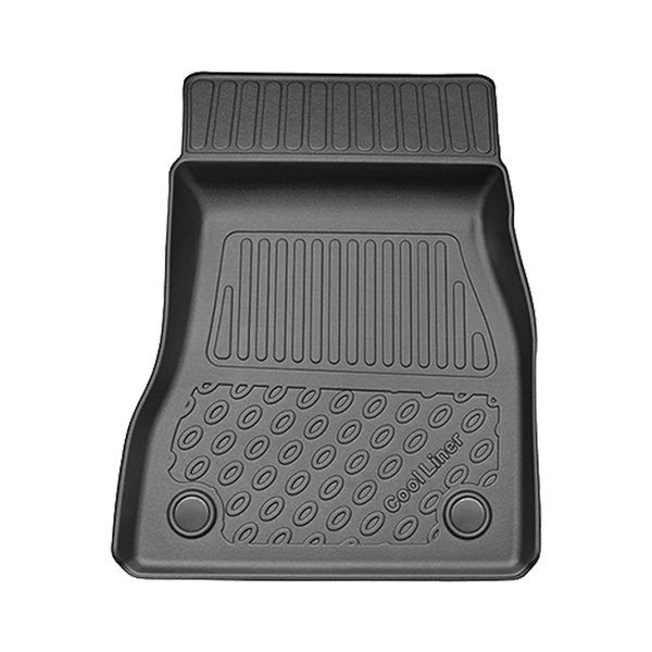 Tappetini Auto in TPE compatibili con BMW 5 G60, G61 Berlina, Touring (10.2023-....) - tappeti auto neri