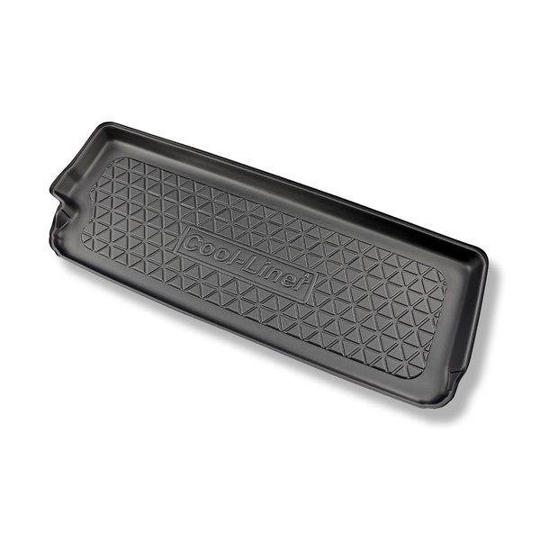 Vasca baule compatibile con Tesla Model X SUV (10.2016-12.2020) - 6/7 posti; per lo spazio dietro la 3a fila di sedili - tappetino per bagagliaio - tappeto bagagliaio per auto