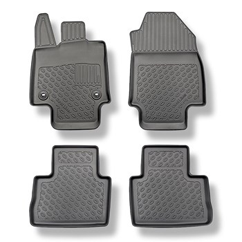Tappetini Auto in TPE compatibili con Suzuki Across SUV (07.2020-....) - con cambio automatico - tappeti auto neri