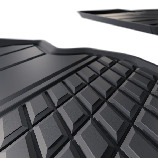 Tappetini Auto in TPE compatibili con Seat Ibiza V Hatchback (2017-....) - tappeti auto neri