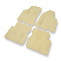 Premium tappetini auto in velluto compatibili con Kia Shuma I (1997-2001) - tappeti auto beige