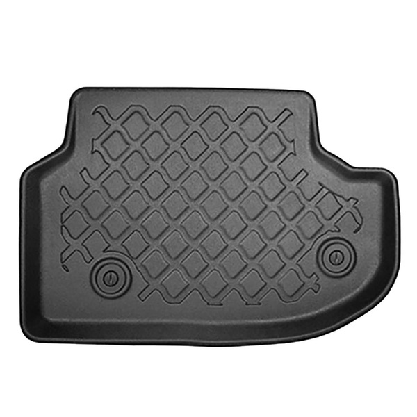 Completo di tappetini e tappetino per bagagliaio TPE per: BMW 5 F10 2013-01.2017 (Berlina) - X-drive; distanza guide sedili anteriori (parte posteriore) 365 mm