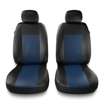 Coprisedili anteriori compatibili con Opel Corsa A, B, C, D, E (1982-2019) - fodere sedili universali - set coprisedili auto - 2CM-BL