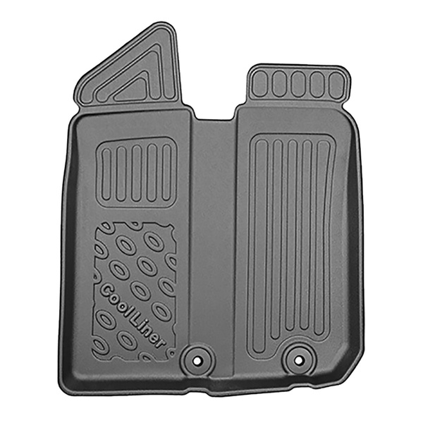 Tappetini Auto in TPE compatibili con Dacia Spring BBG SUV (03.2021-2024) - tappeti auto neri