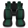 Coprisedili compatibili con Dacia Duster I, II (2010-2019) - fodere sedili universali - set coprisedili auto - X.R-GR