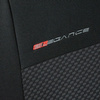 Coprisedili su misura compatibili con Toyota Yaris Cross Crossover (2020-....) - fodere sedili - set coprisedili auto - E3