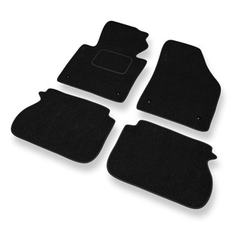 Tappetini in feltro compatibili con Volkswagen Caddy III (2004-2015) - tappeti auto nero