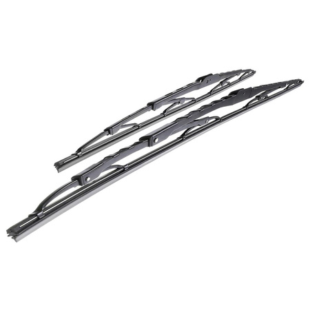 Spazzole tergicristallo anteriori compatibili con Toyota ProAce Van (06.2013-....) - tergicristalli auto - lame tergilunotto - spazzole standard