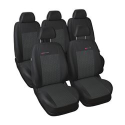 Coprisedili su misura compatibili con Opel Zafira C Tourer (2011-2019) 5 posti - fodere sedili - set coprisedili auto - E1