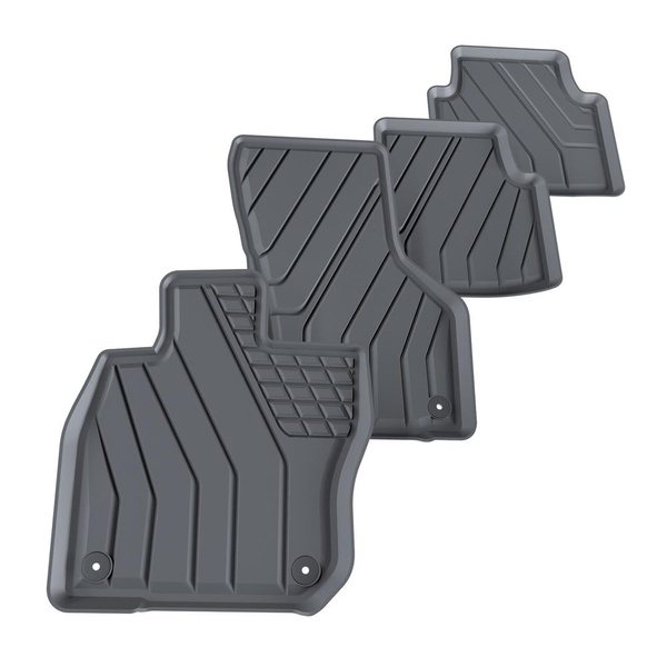 Tappetini Auto in TPE compatibili con Skoda Superb IV Station Wagon (2023-....) - tappeti auto neri