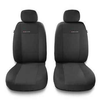 Coprisedili anteriori compatibili con Seat Toledo I, II, III, IV (1991-2019) - fodere sedili universali - set coprisedili auto - 2UNE-1