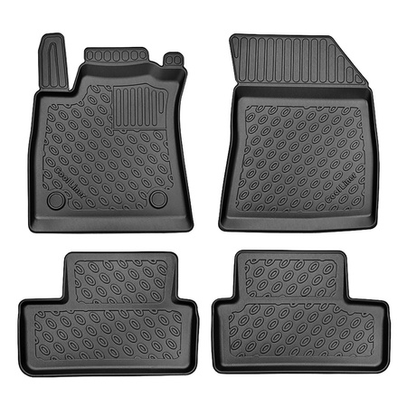Tappetini Auto in TPE compatibili con Renault Megane IV Hatchback (01.2016-2024) - tappeti auto neri