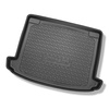 Completo di tappetini e tappetino per bagagliaio TPE per: Renault Clio IV 03.2013-2023 (Sporter) - bagagliaio superiore