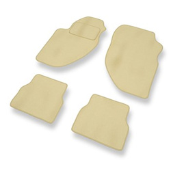 Premium tappetini auto in velluto compatibili con Alfa Romeo 166 I Berlina (1998-2003) - tappeti auto beige