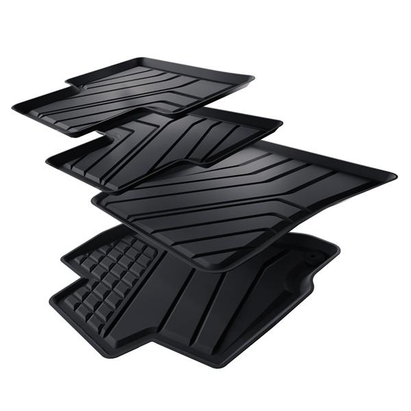 Tappetini Auto in TPE compatibili con Opel Astra L Plug-In Hybrid Sports Tourer (2021-....) - tappeti auto neri