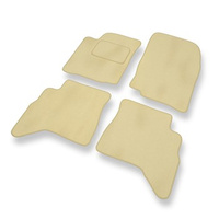 Premium tappetini auto in velluto compatibili con Suzuki Grand Vitara I (1997-2005) - tappeti auto beige