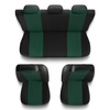 Coprisedili compatibili con Renault Captur (2013-2019) - fodere sedili universali - set coprisedili auto - X.R-GR