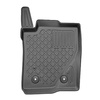 Tappetini Auto in TPE compatibili con Ford Ranger Pick-Up (11.2022-....) - tappeti auto neri