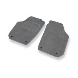 Premium tappetini auto in velluto compatibili con Skoda Roomster I (2006-2015) - tappeti auto grigio