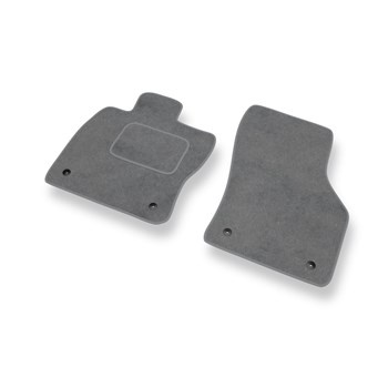 Premium tappetini auto in velluto compatibili con Volkswagen Passat B8 (2014-2023) - tappeti auto grigio