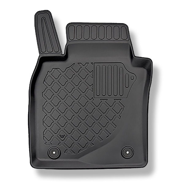 Tappetini Auto in TPE compatibili con Mazda 3 IV BP Hatchback, Berlina (03.2019-....) - tappeti auto neri