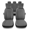 Coprisedili compatibili con Hyundai Santa Fe I, II, III, IV (2000-2019) - fodere sedili universali - set coprisedili auto - PG-2