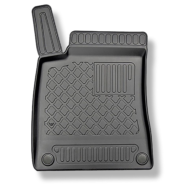 Tappetini Auto in TPE compatibili con Mercedes-Benz Classe A W177, V177 Hatchback, Berlina (05.2018-....) - anche per la versione ibrida - tappeti auto neri