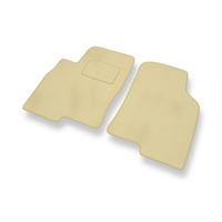 Premium tappetini auto in velluto compatibili con Hyundai XG (1999-2005) - tappeti auto beige