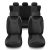 Coprisedili compatibili con Alfa Romeo 147 (2000-2010) - fodere sedili universali - set coprisedili auto - TR-G1