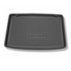 Vasca baule compatibile con Renault Clio III Hatchback (09.2005-09.2012) - tappetino per bagagliaio - tappeto bagagliaio per auto