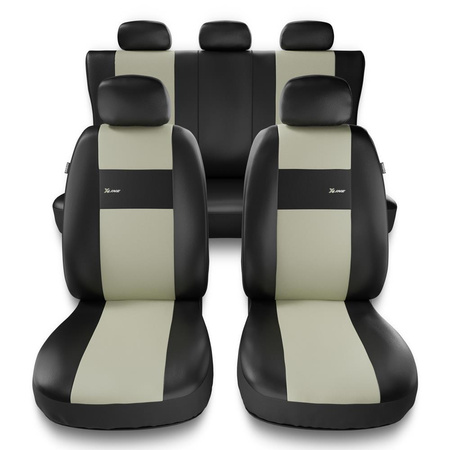 Coprisedili compatibili con Land Rover Freelander I, II (1998-2014) - fodere sedili universali - set coprisedili auto - XL-BE