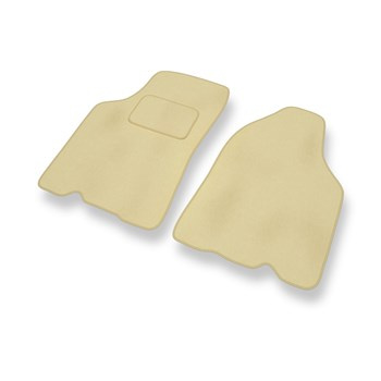 Premium tappetini auto in velluto compatibili con Kia Shuma I (1997-2001) - tappeti auto beige