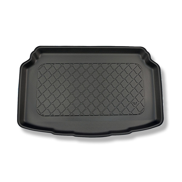 Vasca baule compatibile con Toyota Yaris IV XP210 Hatchback (11.2020-....) - vano portabagagli inferiore; senza doppio piano di carico; anche per gli ibridi - tappetino per bagagliaio - tappeto bagagliaio per auto