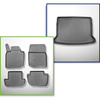 Completo di tappetini e tappetino per bagagliaio TPE per: Mazda MX-30 09.2020-.... (SUV)