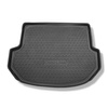 Vasca baule compatibile con Hyundai Santa Fe III DM SUV (09.2012-07.2018) - 5 posti - tappetino per bagagliaio - tappeto bagagliaio per auto