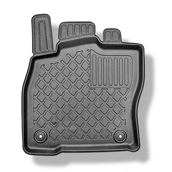 Completo di tappetini e tappetino per bagagliaio TPE per: Cupra Formentor 09.2020-.... (Crossover) - bagagliaio superiore; pavimento mobile nella posizione più alta; non per versione Plug-in ibrida