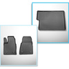 Completo di tappetini e tappetino per bagagliaio TPE per: Ford Tourneo Custom L2 01.2013-2018 (Van)