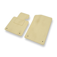 Premium tappetini auto in velluto compatibili con BMW 3 M3 III E46 (2001-2006) - tappeti auto beige