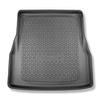 Vasca baule compatibile con Mercedes-Benz EQS V297 Berlina (09.2021-....) - tappetino per bagagliaio - tappeto bagagliaio per auto
