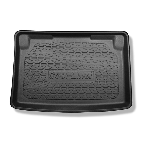 Vasca baule compatibile con BMW 2 F45 Active Tourer (09.2014-10.2021) - per il ripostiglio sotto il pavimento del portabagagli - tappetino per bagagliaio - tappeto bagagliaio per auto