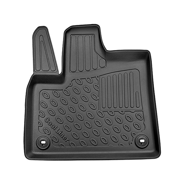 Tappetini Auto in TPE compatibili con Citroen e-Berlingo III Van (09.2021-....) - tappeti auto neri