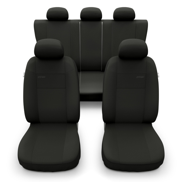 Coprisedili compatibili con Alfa Romeo 159 (2005-2011) - fodere sedili universali - set coprisedili auto - RSL-B