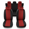 Coprisedili compatibili con Alfa Romeo 156 I, II (1997-2007) - fodere sedili universali - set coprisedili auto - X.R-RD