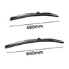 Spazzole tergicristallo anteriori compatibili con Aiways U5 SUV (06.2019-....) - tergicristalli auto - lame tergilunotto - spazzole ibride