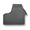 Completo di tappetini e tappetino per bagagliaio TPE PREMIUM per: Fiat Talento L2 Van (2016-....) - versione autovettura per trasporto di persone (station wagon/tour); dietro la 3a fila di sedili; versione lunga (Long); sedili non scorrevoli, montati su g