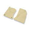 Premium tappetini auto in velluto compatibili con Mercedes-Benz GLA X156 (2013-2019) - tappeti auto beige