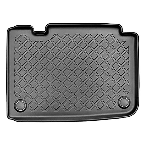 Tappetini Auto in TPE compatibili con Tesla Model S Liftback (07.2012-03.2015) - con trazione posteriore - tappeti auto neri