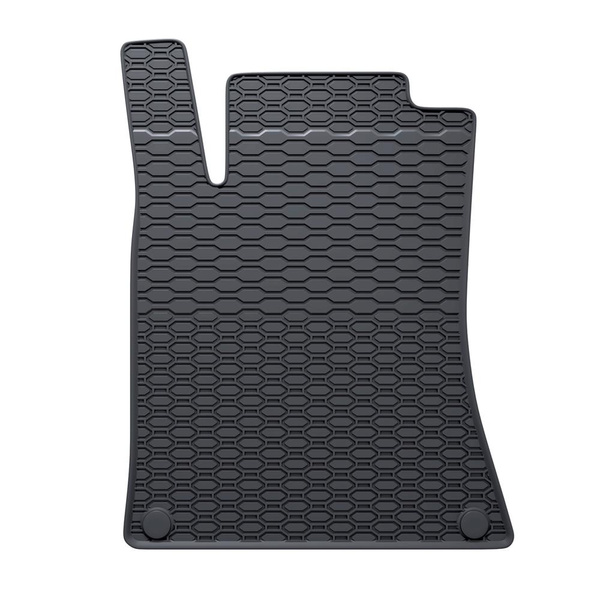 Tappetini auto in gomma compatibili con Mercedes-Benz GLA X156 SUV (2013-2019) - tappeti gomma - nero - 4 pz.